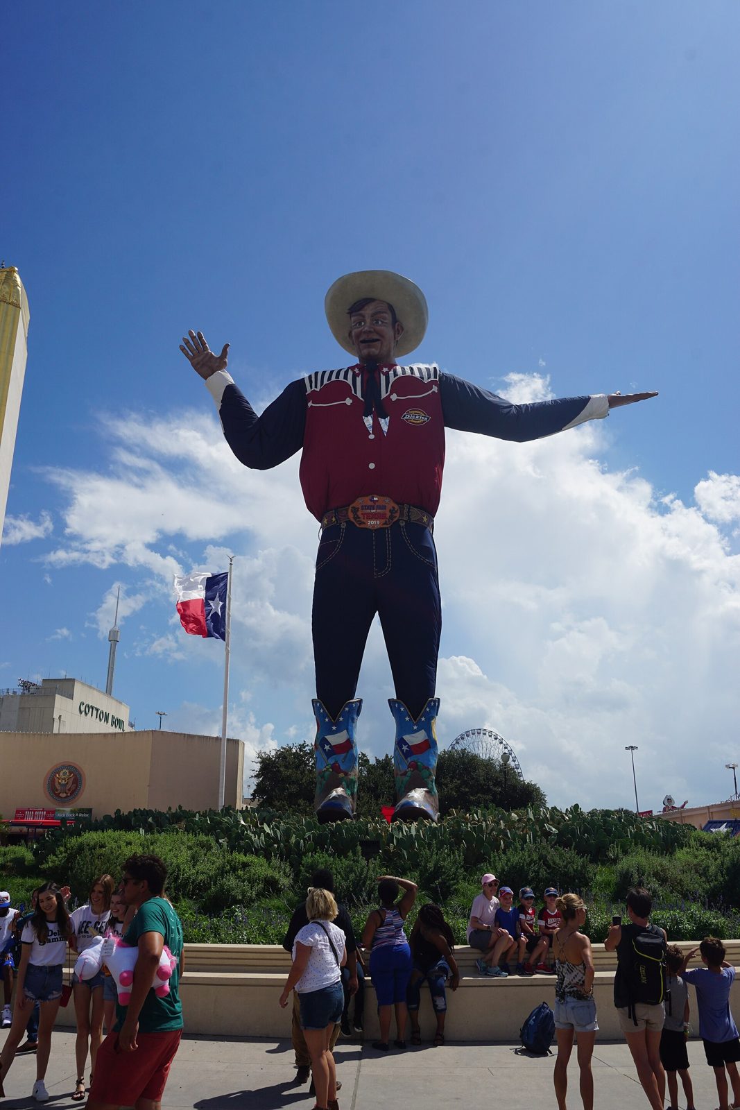 Big Tex, en la Feria Estatal de Texas
